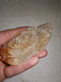 🌹✨ Golden Healer Quartz Rose Carving ✨🌹