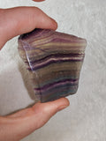 🌈✨ Rainbow Fluorite Polished Slice - 60g ✨🌈