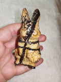 🐰✨ Picture Jasper Rabbit Carving - 150g
