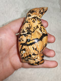 🐧✨ Picture Jasper Penguin Carving - 165g