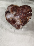 🤎✨ Crazy Lace Agate Heart - 50g