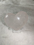 💗✨ Rose Quartz Heart with Display Stand - 45g