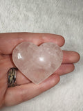 💗✨ Rose Quartz Heart with Display Stand - 45g