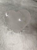 💗✨ Rose Quartz Heart with Display Stand - 30g