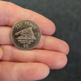 2005 Gibraltar 10 Pence Coin | The Great Siege 1779–1783 Cannon