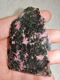 Natural Rough Rhodonite Specimen in Quartz 80g | #2