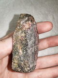 Natural Rhodonite Rough Freeform 104g | Pink & Black Healing Crystal Display Piece #3