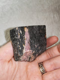 Natural Rhodonite Freeform | 120g | Polished Face with Natural Edges | #5