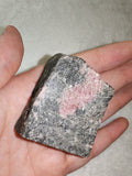 Polished Rhodonite Freeform with Black Manganese Matrix – 87g | #6