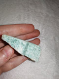Raw Amazonite Rough Crystal #3 – 36g | Natural Blue-Green Mineral Specimen