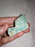 Raw Amazonite Rough Crystal #3 – 36g | Natural Blue-Green Mineral Specimen