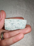 Raw Amazonite Rough Crystal #3 – 36g | Natural Blue-Green Mineral Specimen