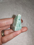 Raw Amazonite Rough Crystal #3 – 36g | Natural Blue-Green Mineral Specimen