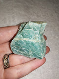 Raw Amazonite Rough Mineral Specimen 65g #4 | Natural Green Feldspar Crystal | Healing Stone | Display Piece