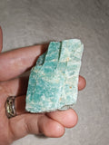 Raw Amazonite Rough Mineral Specimen 65g #4 | Natural Green Feldspar Crystal | Healing Stone | Display Piece