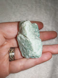 Raw Amazonite Rough Mineral Specimen – 42g #5 | Natural Green Feldspar Crystal | Healing Stone | Display Piece