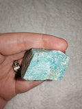 Raw Amazonite Rough Crystal Specimen 70g #7| Natural Green Feldspar Crystal | Healing Stone | Display Piece