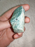 Raw Amazonite Rough Crystal Specimen 70g #7| Natural Green Feldspar Crystal | Healing Stone | Display Piece
