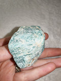 Raw Amazonite Rough Mineral Specimen 96g #8 | Natural Green Feldspar Crystal | Healing Stone | Display Piece