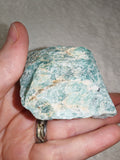 Raw Amazonite Rough Mineral Specimen 96g #8 | Natural Green Feldspar Crystal | Healing Stone | Display Piece