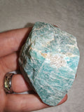 Raw Amazonite Rough Mineral Specimen 96g #8 | Natural Green Feldspar Crystal | Healing Stone | Display Piece
