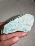 Raw Amazonite Rough Mineral Specimen 96g #8 | Natural Green Feldspar Crystal | Healing Stone | Display Piece