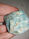 Raw Amazonite Rough Mineral Specimen 96g #8 | Natural Green Feldspar Crystal | Healing Stone | Display Piece