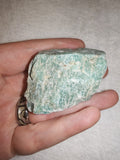 Raw Amazonite Rough #10 | 82g | Natural Green Feldspar Crystal | Healing Stone | Display Piece