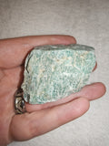 Raw Amazonite Rough #10 | 82g | Natural Green Feldspar Crystal | Healing Stone | Display Piece