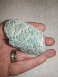 Raw Amazonite Rough #10 | 82g | Natural Green Feldspar Crystal | Healing Stone | Display Piece