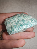 Raw Amazonite Rough #10 | 82g | Natural Green Feldspar Crystal | Healing Stone | Display Piece
