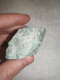 Raw Amazonite Rough #10 | 82g | Natural Green Feldspar Crystal | Healing Stone | Display Piece
