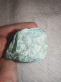 Raw Amazonite Rough #11 | 40g | Natural Green Feldspar Crystal | Healing Stone | Display Piece