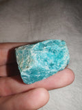 Raw Amazonite Rough #12 | 38g | Natural Green Feldspar Crystal | Healing Stone | Display Piece