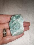 Raw Amazonite Rough #13 | 47g | Natural Green Feldspar Crystal | Healing Stone | Display Piece