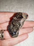 Premium Botryoidal Hematite Mineral Specimen - Metallic "Kidney Ore" Formation - 44g