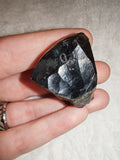 Natural Hematite Crystal Specimen with Lustrous Crystal Face - 30g