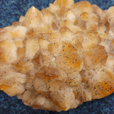 Natural Raw Honey Quartz Crystal Cluster with Dark Inclusions | 2.35kg Display Specimen