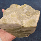 Raw Green Marble with Polished Ends Display Specimen | 1430g