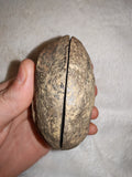 Natural Septarian Dragon Egg PAIR #6 | Complete Matching Pair | Polished Calcite Interior | 250g