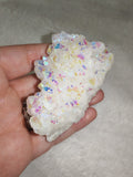 Angel Aura Quartz Crystal Cluster on Matrix 162g Rainbow Iridescent Specimen - Piece #1