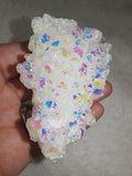 Angel Aura Quartz Crystal Cluster on Matrix 162g Rainbow Iridescent Specimen - Piece #1