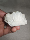 145g Angel Aura Quartz Crystal Cluster – Rainbow Iridescent Aura Druzy Display Specimen - Piece #2