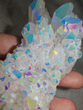 172g Angel Aura Quartz Crystal Cluster – Large Rainbow Iridescent Druzy Display Specimen - Piece #3