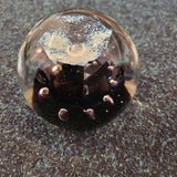 Caithness "Space Pearl" Limited Edition Art Glass Paperweight by Colin Terris No. 820/3000