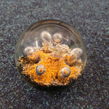 Vintage Caithness Sea Dance Art Glass Paperweight by Colin Terris 600g Scottish Studio Glass