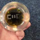 Vintage Caithness Sea Dance Art Glass Paperweight by Colin Terris 600g Scottish Studio Glass