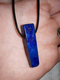 Lapis Lazuli Gemstone Bracelet & Pendant Necklace Gift Set with Meaning Card