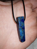 Lapis Lazuli Gemstone Bracelet & Pendant Necklace Gift Set with Meaning Card
