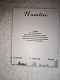Howlite Gemstone Beaded Stretch Bracelet with Meaning Card